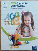 Nowy Elementarz Odkrywców NEON. klasa 1. Zeszyt ćwiczeń do kaligrafii. 
