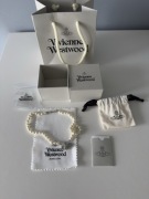 Vivienne Westwood perły naszyjnik ORYGINAŁ komplet pudełko