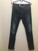Granatowe jeansy Tommy Hilfiger rozm. 25/32