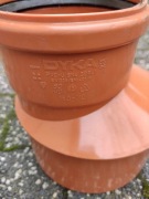 Redukcja 160 / 110 mm pomarańczowa