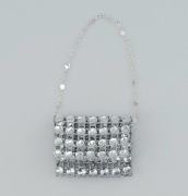 Torebka dla lalki Barbie srebrna