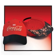 Czapka z limitowanej kolekcji Coca-Cola x Marvel unikatowy design!
