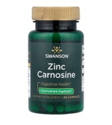 Suplement diety Swanson Zinc Carnosine 60 kapsułek