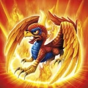 SKYLANDERS SPYRO'S SPYROS ADVENTURE SUNBURN FIGURKA FIRE (Karta NFC)