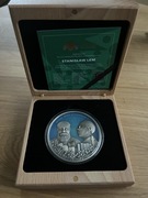 20 euro Stanislaw Lem i Daniel Mróz Srebro Ag 999 200g Malta 2022