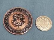 Challenge coin Seattle Police Department