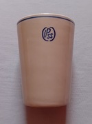 Kubek barowy z logo PSS, Włocławek, Zakład im. Rewolucji 1905 r. Lata 50-e