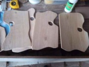 Paleta deska malarska dębowa 