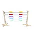 Mała przeszkoda hobby horse plus tyczka