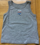 Koszulka na ramiączka "Train every day" - Primark – 104 cm