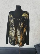 Czarna ze złotym bluzeczka 46