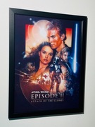 Plakat w ramce Star Wars: Episode II Attack of the Clones prezent 