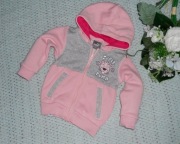 Bluza PUMA kaptur rozpinana dziewczynka 62 cm #43