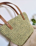 Shoperrka na szydełku handmade 