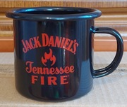 Jack Daniels Tennessee Fire Kubki Kolekcjonerskie Metalowe 250 ml