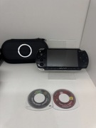 Sony PSP 2000 (Czarna) + Etui i 2 Gry