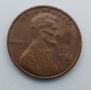 1 cent 1981USA