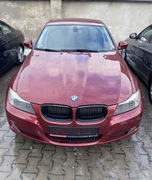 Przedni zderzak kompletny BMW E90 POLIFT VERMILIONROT METALLIC