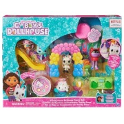 Koci domek Gabi Pandy Paws Birthday Figure Set