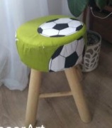 Pokrowiec na stołek, taboret bawełniany