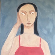 J. Jeżewicz, portret dziewczyny 60/60cm