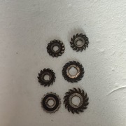 frezy tarczowe NFTa sześć sztuk