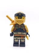 Lego Minifigures njo758 - Gold Cole / Ninjago