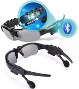 Okulary słoneczne z Bluetooth słuchawki rozmowy, MP3  rower spacer