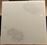 Stół rozkładany ze szklanym blatem