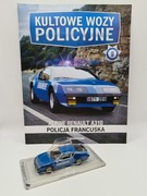 Model Policyjny ALPINE RENAULT A310 1:43 DeAgostini Kultowe Wozy Policyjne