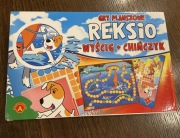 Gra planszowa Reksio dla dzieci wyścig + chińczyk 