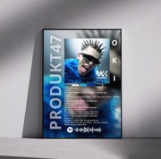 Plakat Oki Produkt47 bez ramki a3 prezent dla chłopaka/dziewczyny