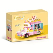 Klocki konstrukcyjne – Food Truck Gourmet Cars SWEET