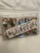 Kompletny zestaw figurek kolekcjonerskich Kinder "Top Ten Teddies" z 1997