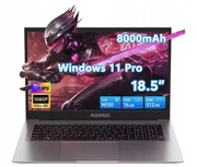 Laptop AceMagic 18,5 cala Intel 150 16GB DDR4 RAM 512GB SSD Win11