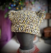 Wyjątkowa czapka zimowa - kocie uszka