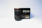 Sigma 105mm f/2.8 EX DG Macro 1:1 [Canon EF] zestaw
