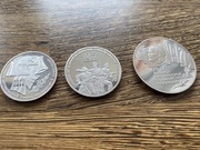 Piękna KOLEKCJA monet 5,3,1 RUBLI CCCP BDB 1987 r.