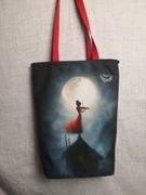 Torba na zakupy, skrzypaczka na dachu, Handmade 