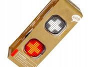 Zestaw lampek rowerowych Knog Blinder Mini Twinpack Cross LED USB