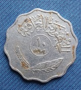 Moneta Irak 10 filsów 1975