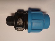 Złączka PROFI męska redukcja węży 20mm x 1/2" firmy Hidroself