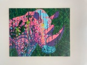 Obraz "Widmo nosorożca"