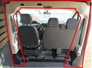 Plastiki tylnej ściany kabiny grodziowej słupka Boxer Ducato  Jumper 