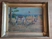 Obraz olejny Jerzy Kossak 1947r