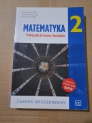Podręcznik MATEMATYKA 2 Zakres rozszerzony.