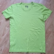 Limonkowy męski tshirt Adidas Essentials S