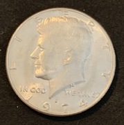 USA. 1/2 dolar. 1974D. Kennedy half dollar.