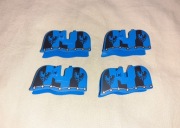 4x nowe LEGO castle 10305 derka / kropierz / barding 13744pb04 falcon