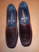 Brązowe półbuty mokasyny Comfortabel damskie r.39